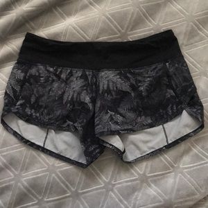 Lululemon Speed Shorts